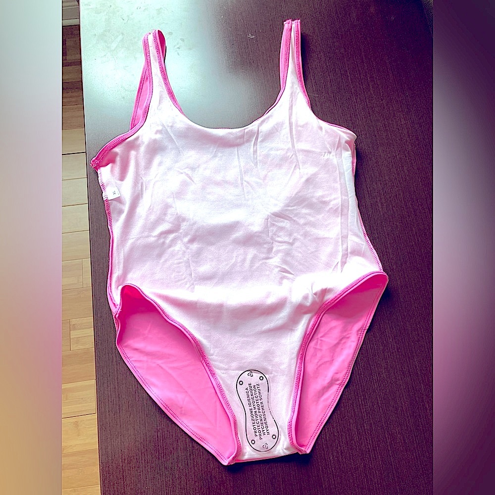 💕NWOT BARBIE Pink Swim Suit XL - Picture 7 of 10